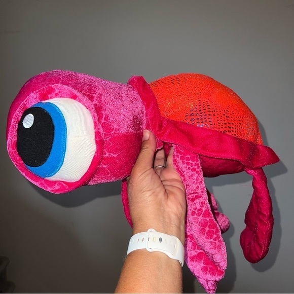 Goffa International Pink Plush Sea Turtle Stuffed Animal - Picture 8 of 11